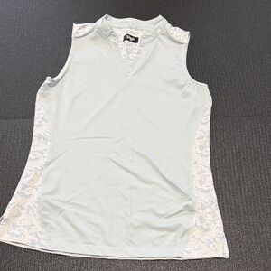 WAGGLE Light Blue Sleeveless Tank Top